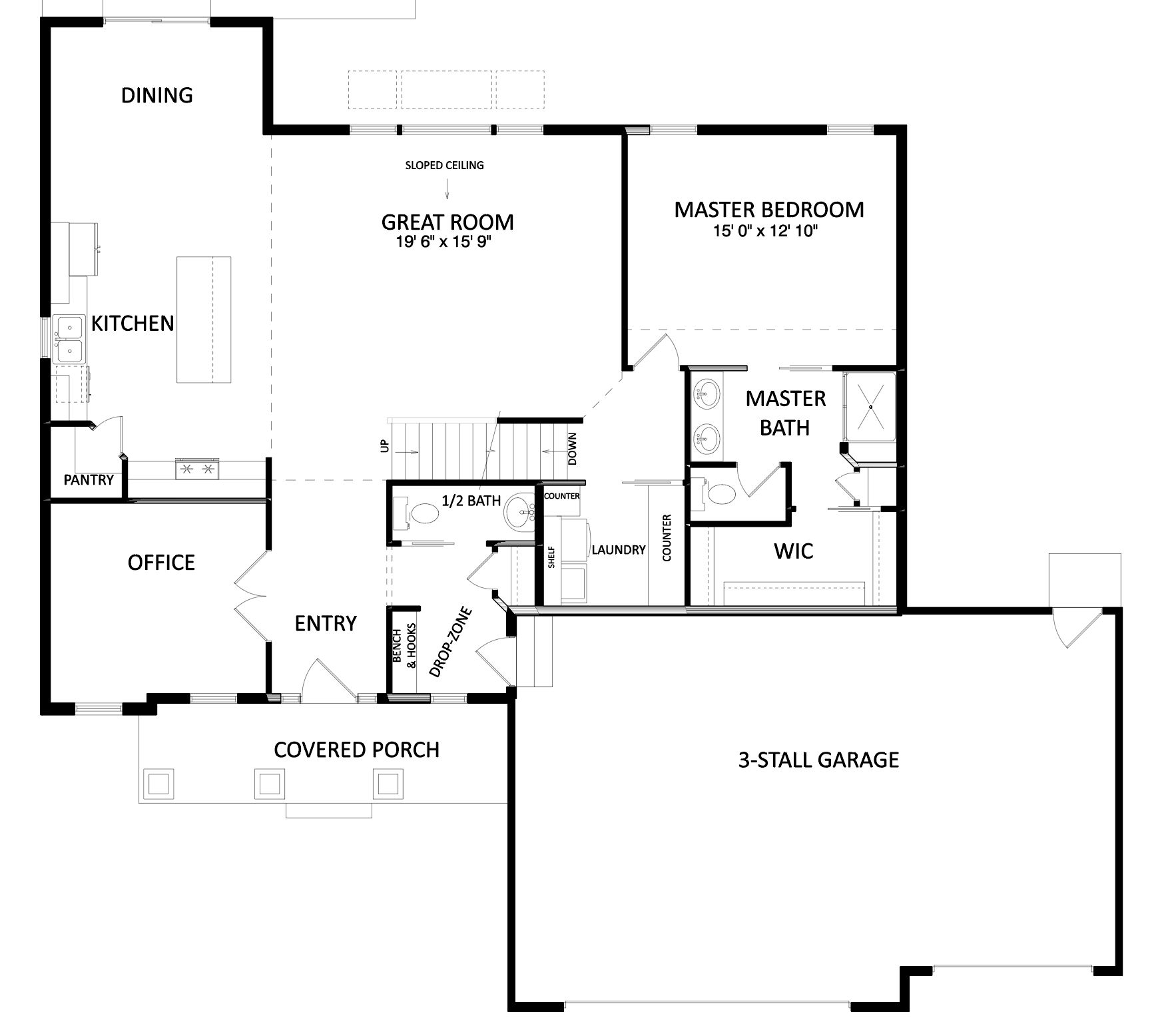 Main Floor floorplan