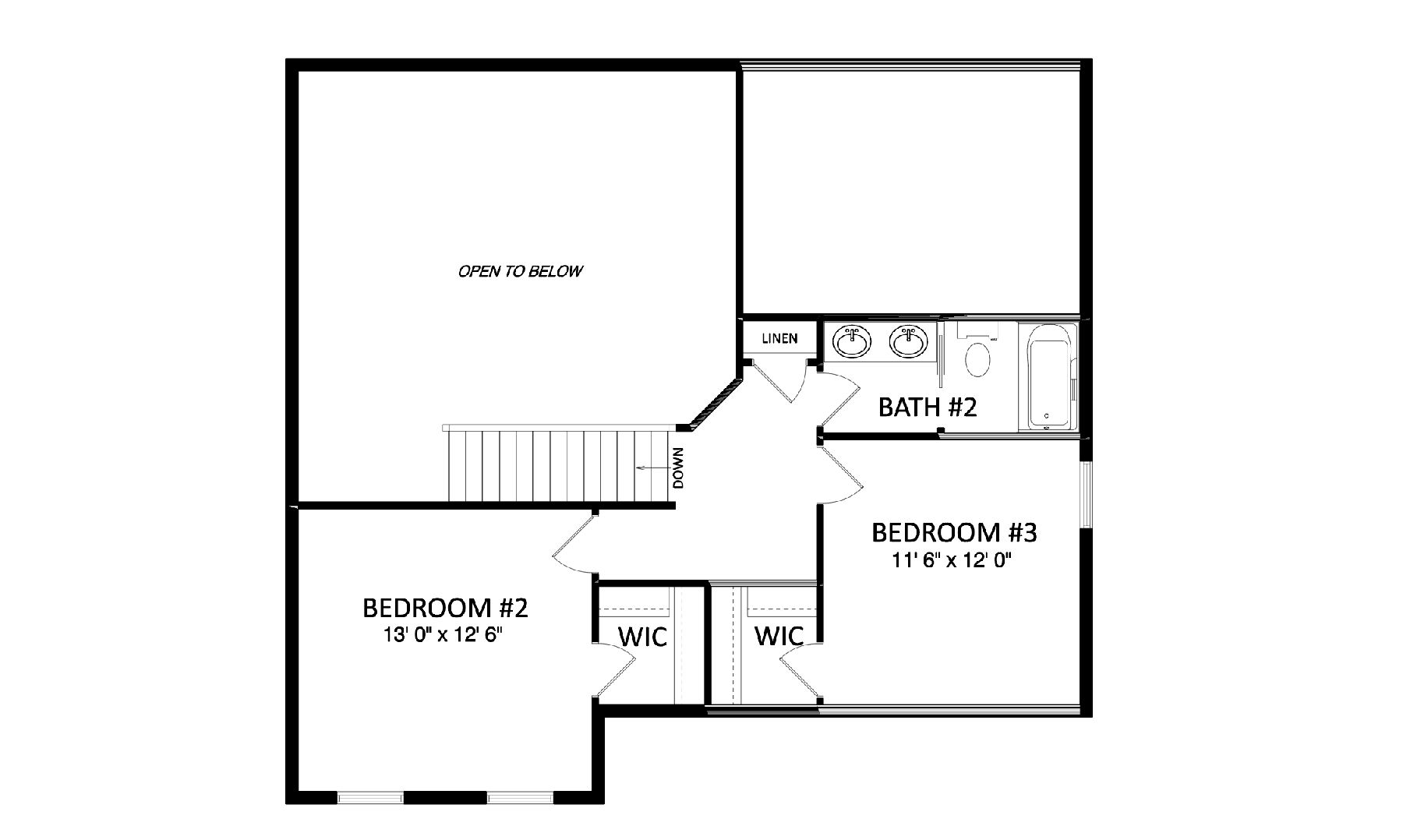 2nd Floor floorplan