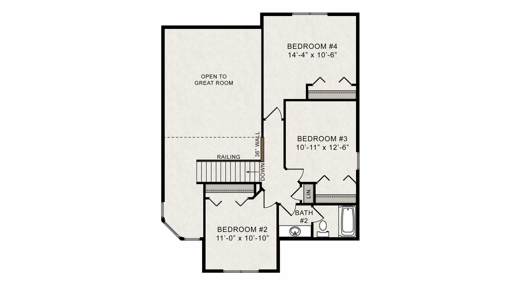 2nd Floor floorplan