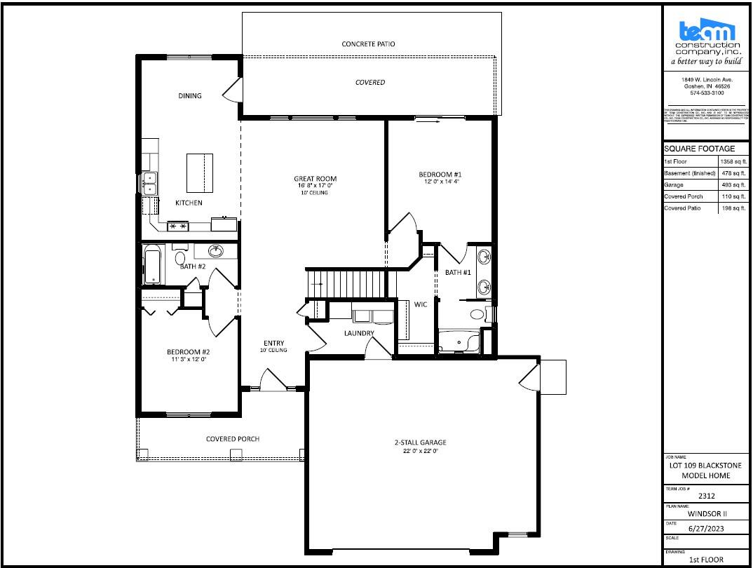 Main Level Floorplan floorplan