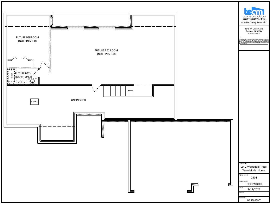 Basement floorplan