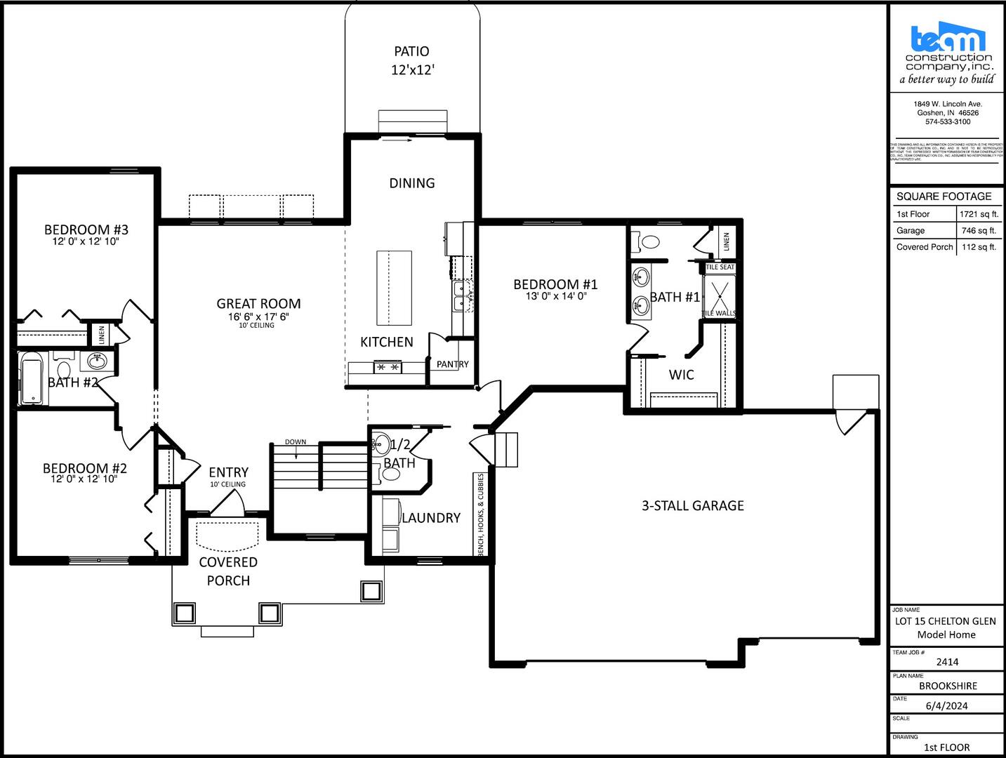 Main Level Flooplan floorplan