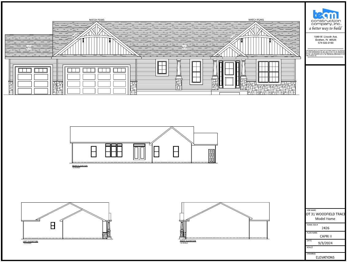 Elevations floorplan