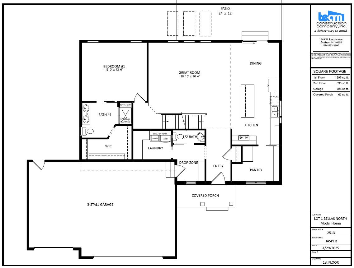 Main Level floorplan