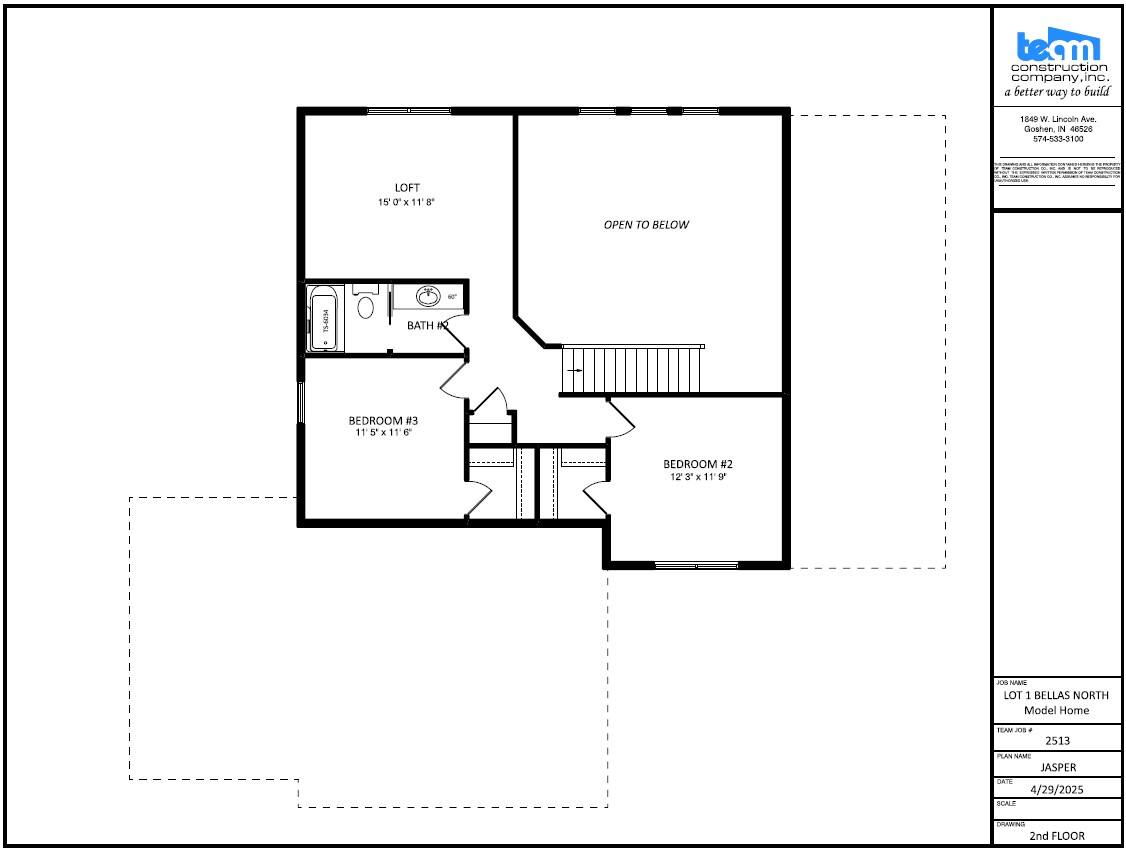 Second Level floorplan