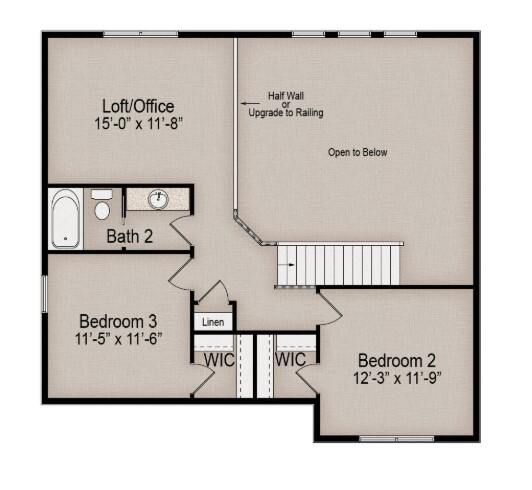 Second Level floorplan