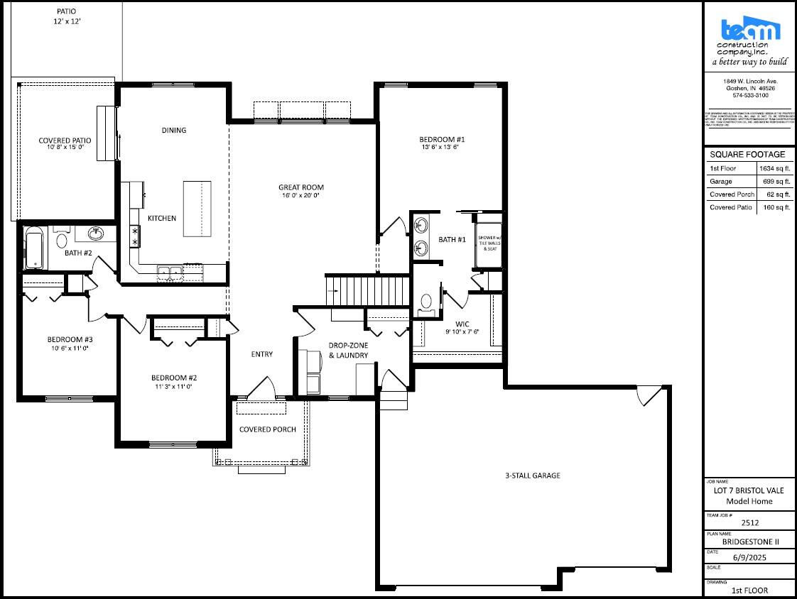 Main Level floorplan