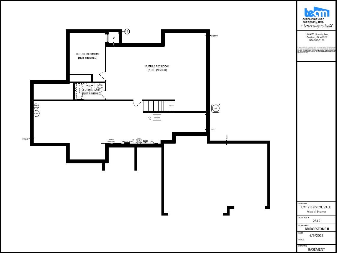 Basement floorplan