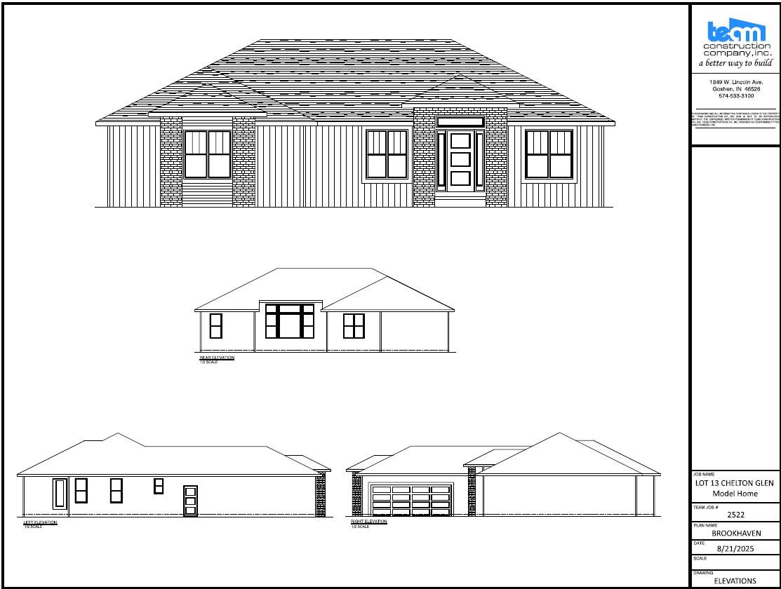 Elevations floorplan