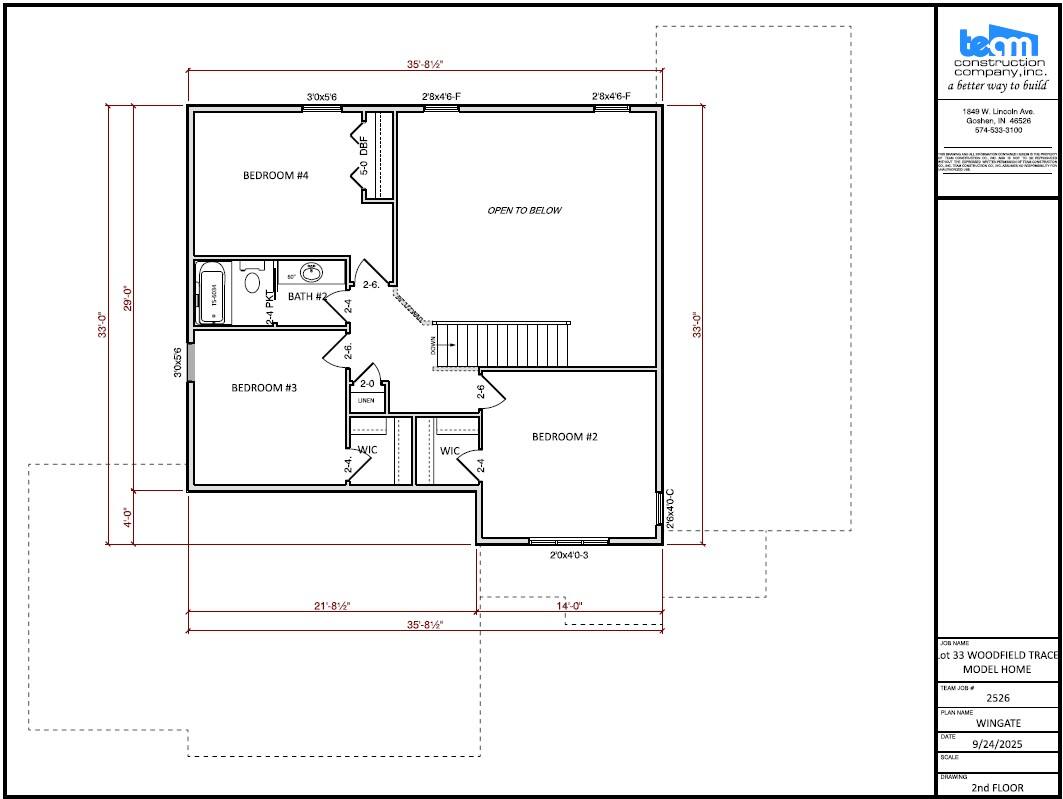 2nd Level floorplan