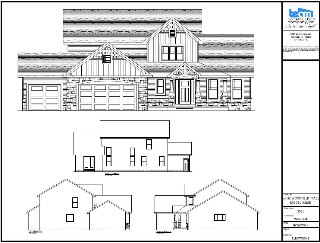 Elevations floorplan