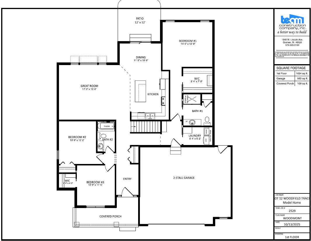 Main Level floorplan