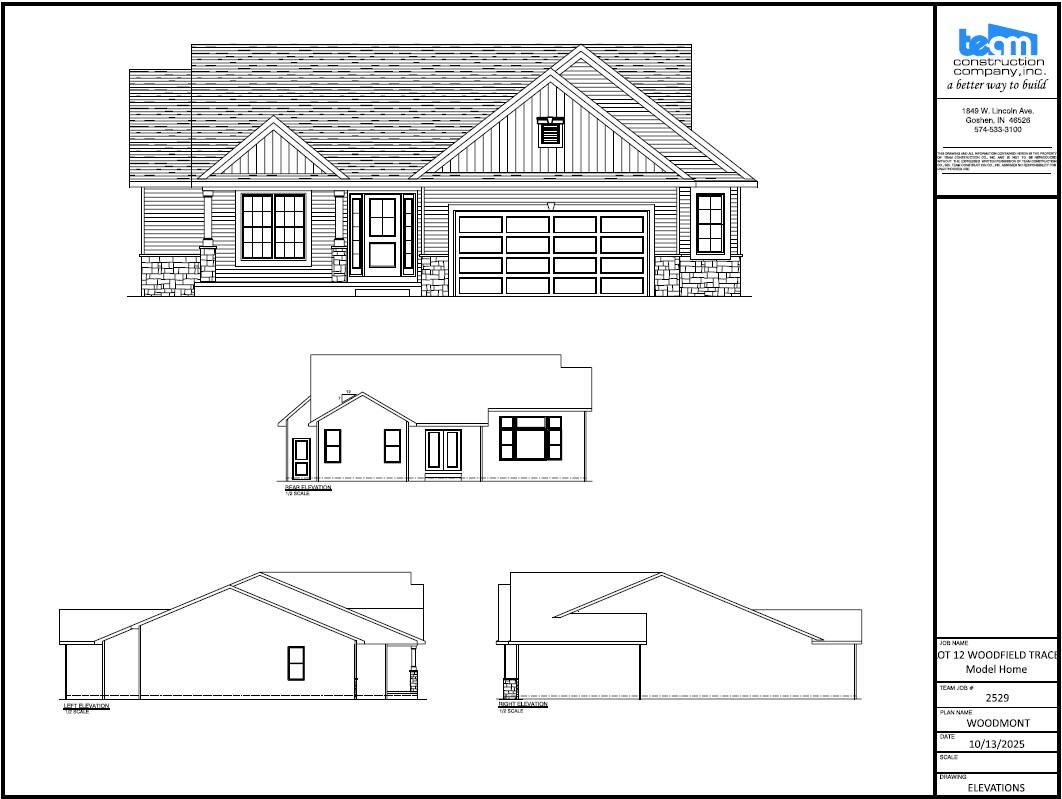 Elevations floorplan