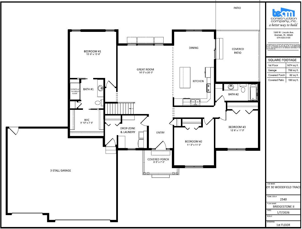 Main Level floorplan