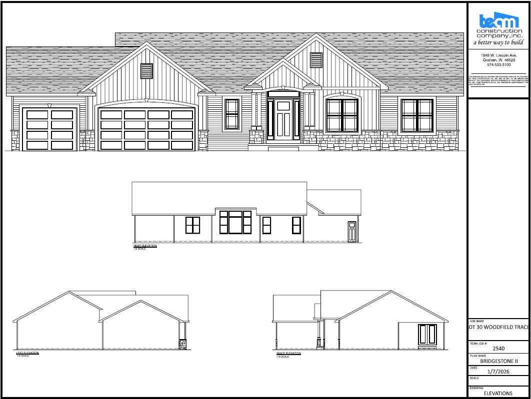 Elevations floorplan