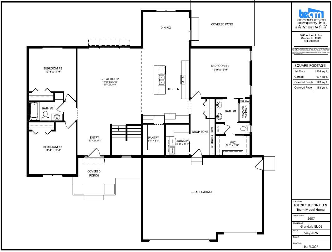 Main Level floorplan