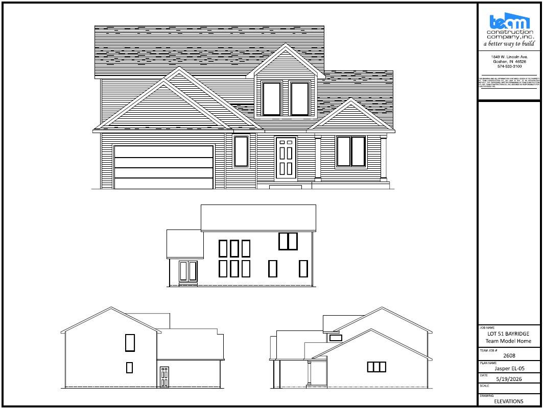 Elevations floorplan