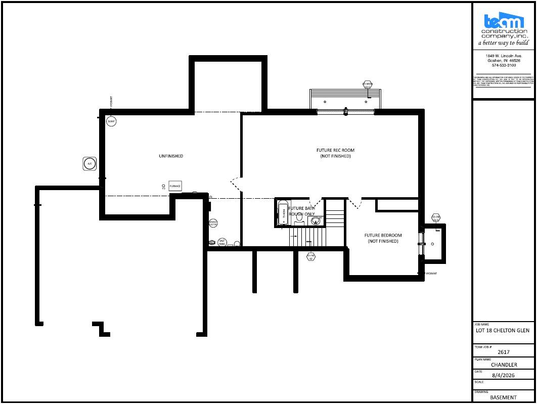 Basement floorplan