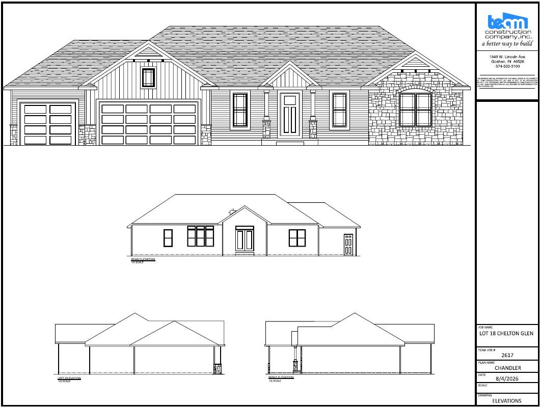 Elevations floorplan