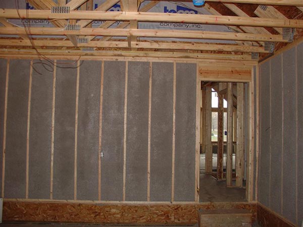 Install wall insulation
